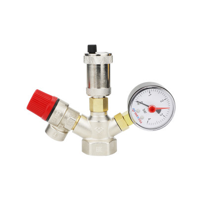 Группа безопасности котла Varmega VM16101, 1&quot;, латунь, компактная