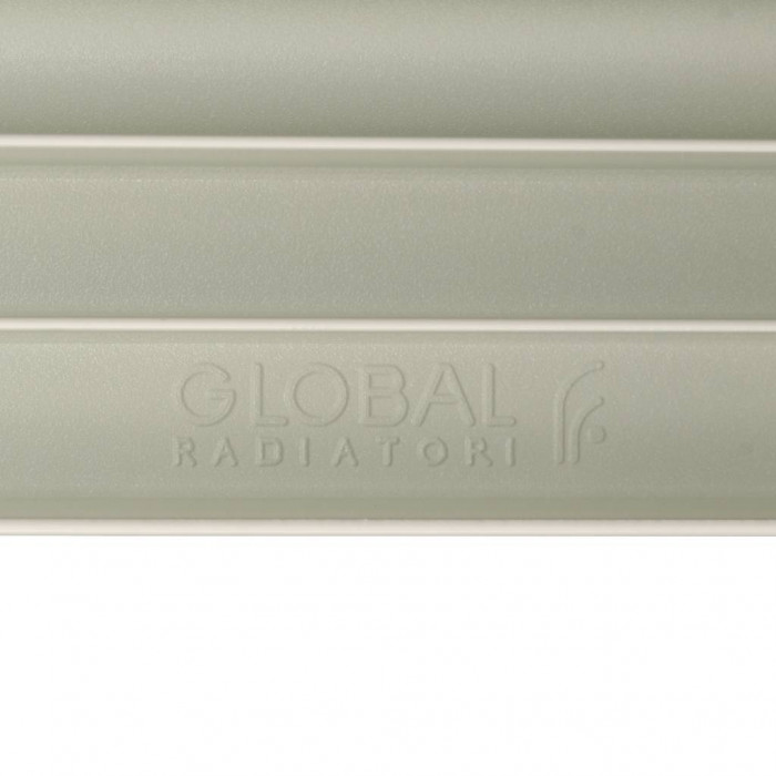 Биметаллический радиатор Global STYLE PLUS 500, 12 секций, боковое подключение, белый