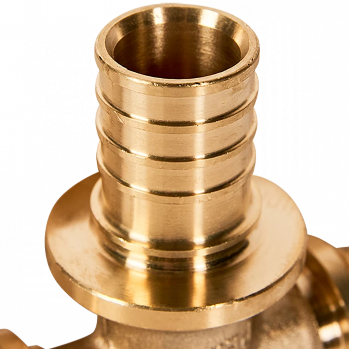 Тройник REHAU с увеличенным боковым проходом 20-25-20 MX для труб из сшитого полиэтилена аксиальный