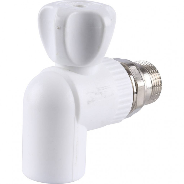 Kalde Кран шаровой разборный угловой с накидной гайкой 25х3/4