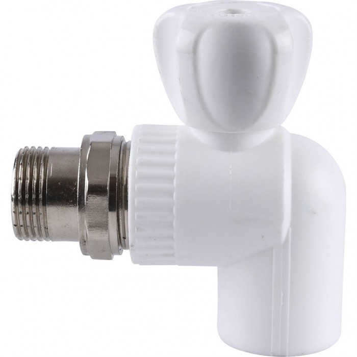 Kalde Кран шаровой разборный угловой с накидной гайкой 25х3/4