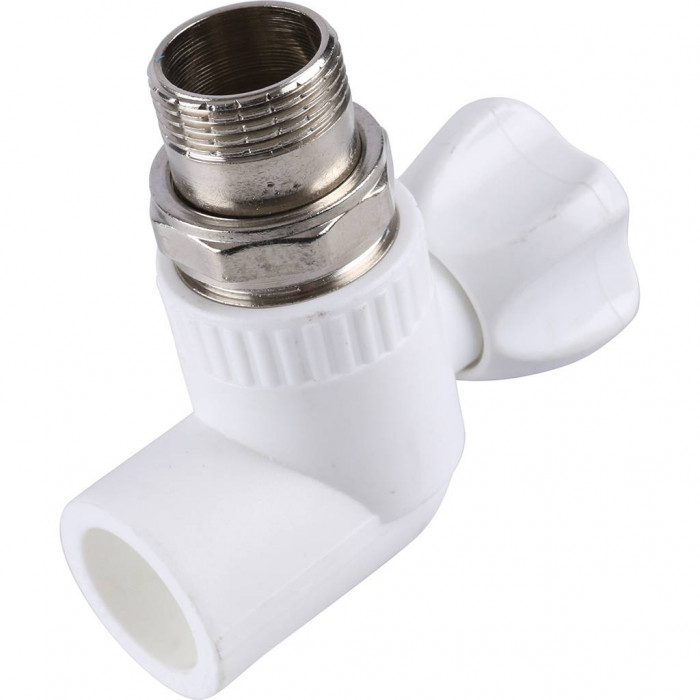 Kalde Кран шаровой разборный угловой с накидной гайкой 25х3/4