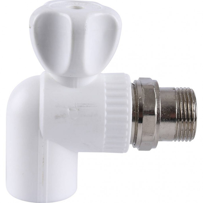 Kalde Кран шаровой разборный угловой с накидной гайкой 25х3/4