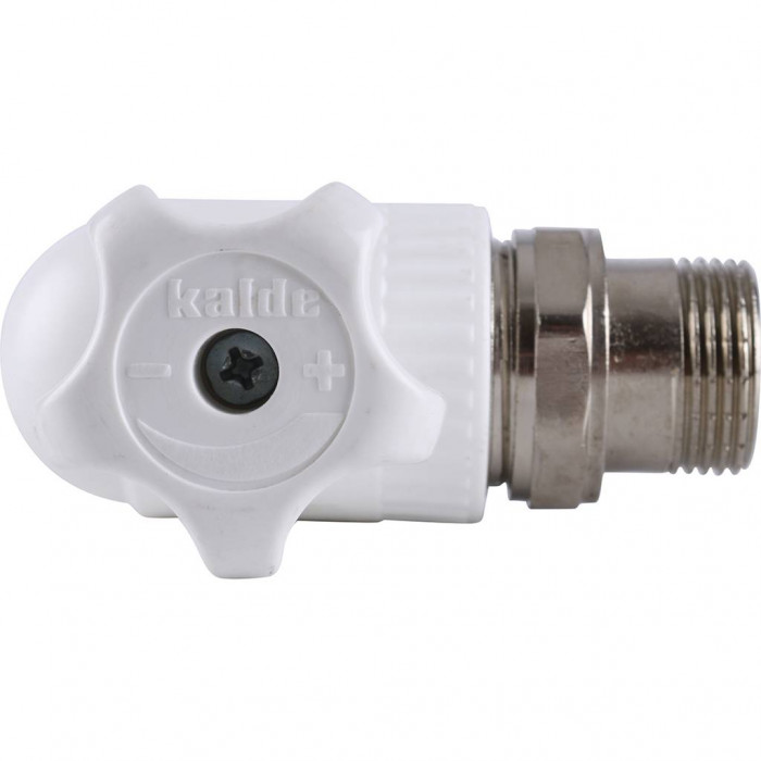 Kalde Кран шаровой разборный угловой с накидной гайкой 25х3/4