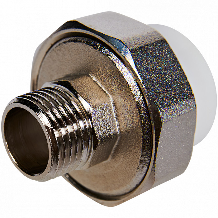 Pro Aqua PA21012 Pro Aqua d=25-1/2 PP-R Муфта комбинированная разъемная (американка) НР Белая