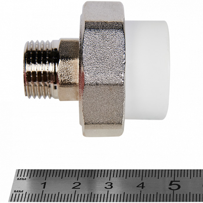 Pro Aqua PA21012 Pro Aqua d=25-1/2 PP-R Муфта комбинированная разъемная (американка) НР Белая