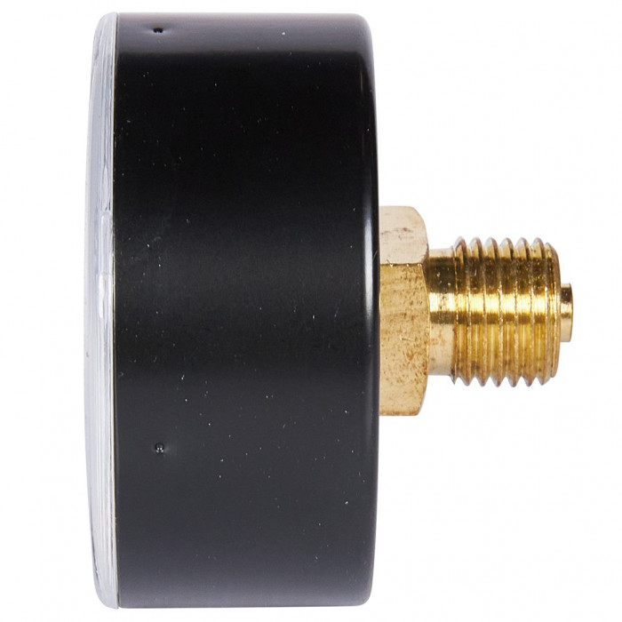 RIM-0009-501008 Манометр ROMMER аксиальный. Корпус Dn 50 мм 1/4 , 0...10 бар, кл.2.5