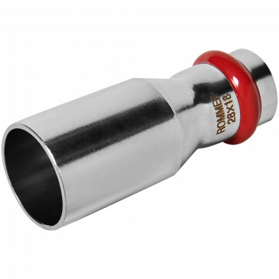 ROMMER RSS-0020-002818 Муфта переходная-НПр, 28х18, из нержавеющей стали прессовой