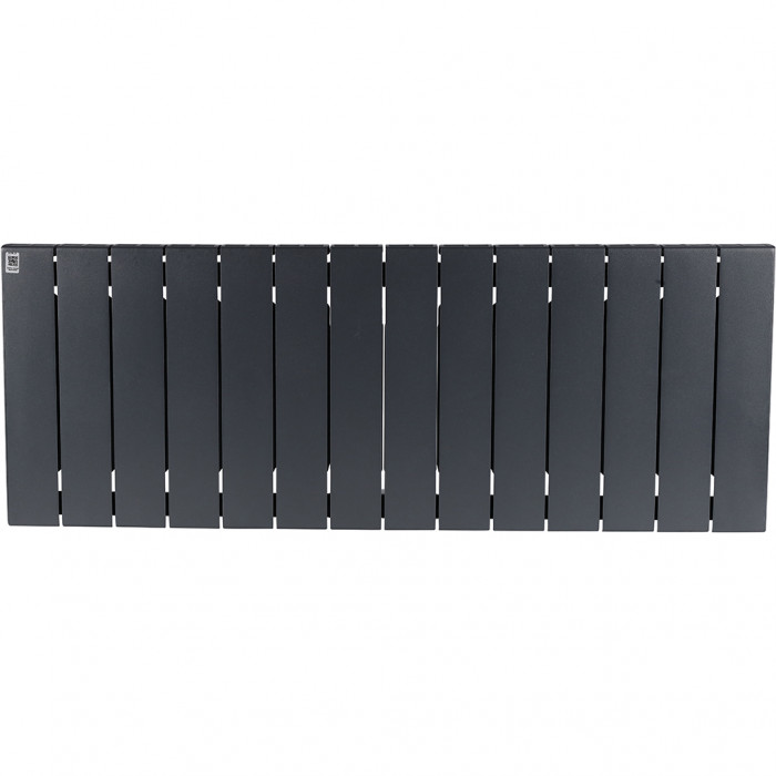 Биметаллический радиатор RIFAR SUPReMO 350, 14 секций, боковое подключение, черный