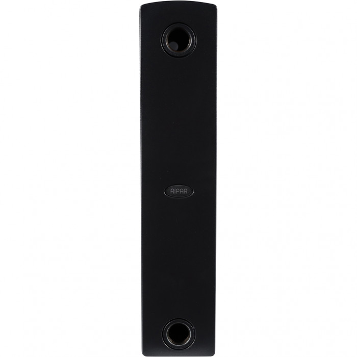 Биметаллический радиатор RIFAR SUPReMO 350, 14 секций, боковое подключение, черный