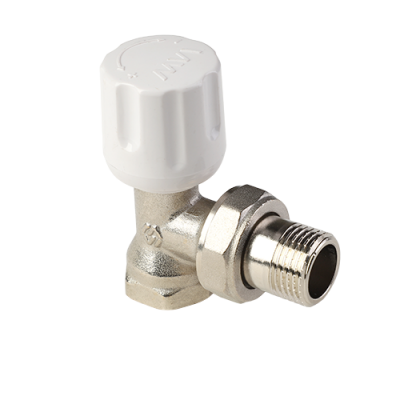 Вентиль радиаторный угловой ручной 1/2&quot;