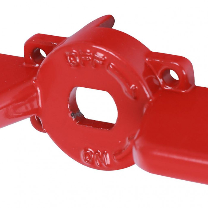 STOUT Ручка-бабочка для шарового крана STOUT 1/2"-3/4" (Красная)