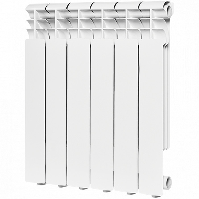 ROMMER Profi 500 (AL500-80-80-100) Profi 500 (AL500-80-80-100) 6 секции радиатор алюминиевый (RAL9016)