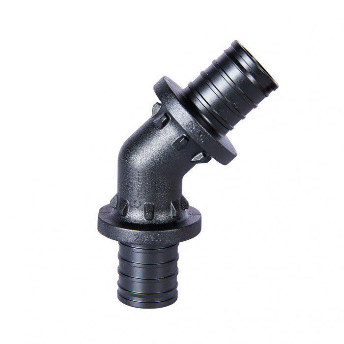 REHAU RAUTITAN Фитинги Угольник 45°, 25 PX для труб из сшитого полиэтилена аксиальный