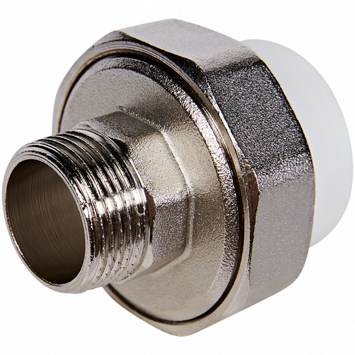 Pro Aqua PA21016 Pro Aqua d=32-3/4 PP-R Муфта комбинированная разъемная (американка) НР Белая