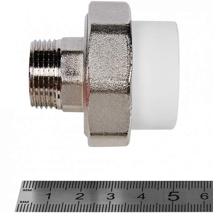 Pro Aqua PA21016 Pro Aqua d=32-3/4 PP-R Муфта комбинированная разъемная (американка) НР Белая