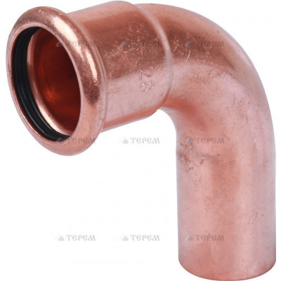 Sanha 6001A, отвод 90° ВПр-НПр, 28, для медных труб прессовой