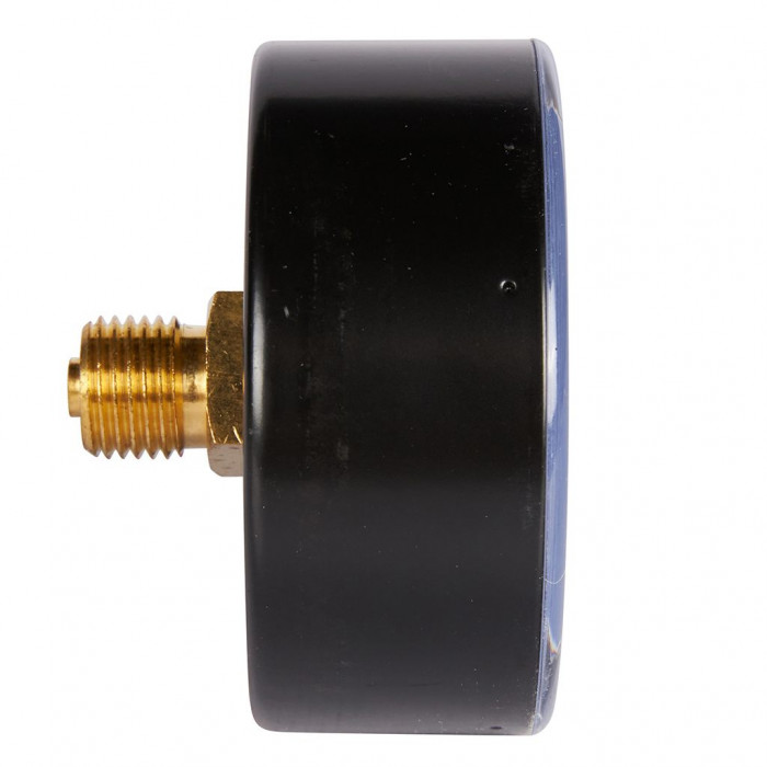 RIM-0009-631008 Манометр ROMMER аксиальный. Корпус Dn 63 мм 1/4 , 0...10 бар, кл.2.5