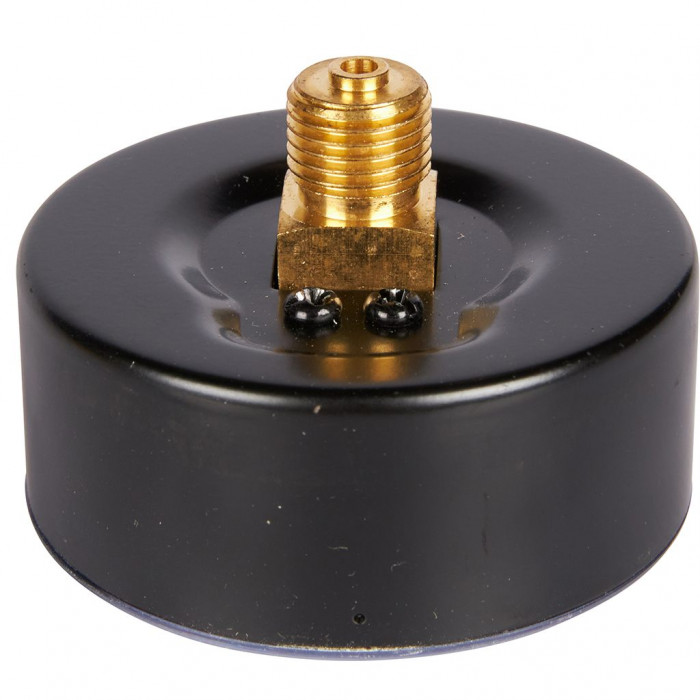 RIM-0009-631008 Манометр ROMMER аксиальный. Корпус Dn 63 мм 1/4 , 0...10 бар, кл.2.5