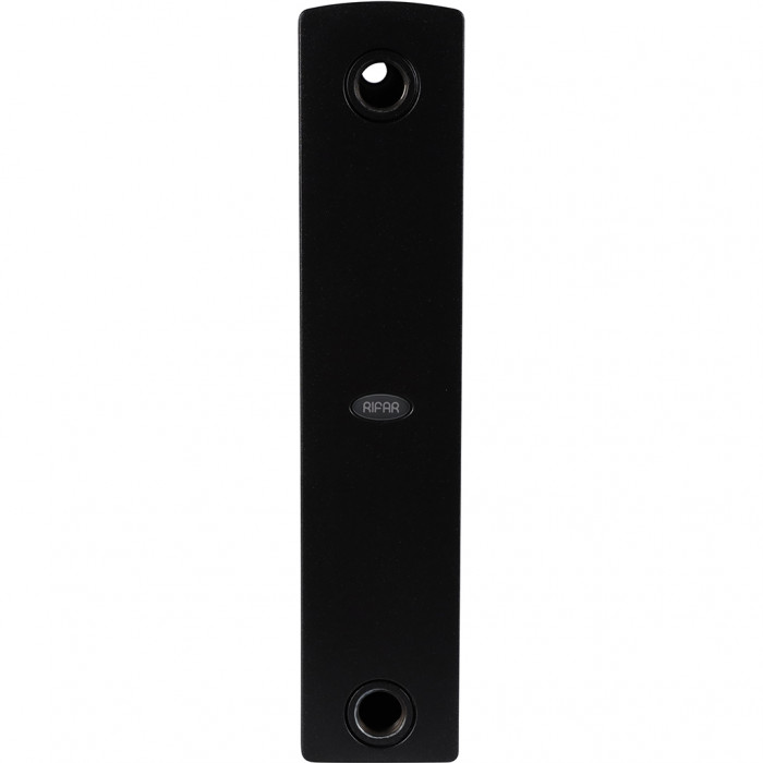 Биметаллический радиатор RIFAR SUPReMO 350, 12 секций, боковое подключение, черный