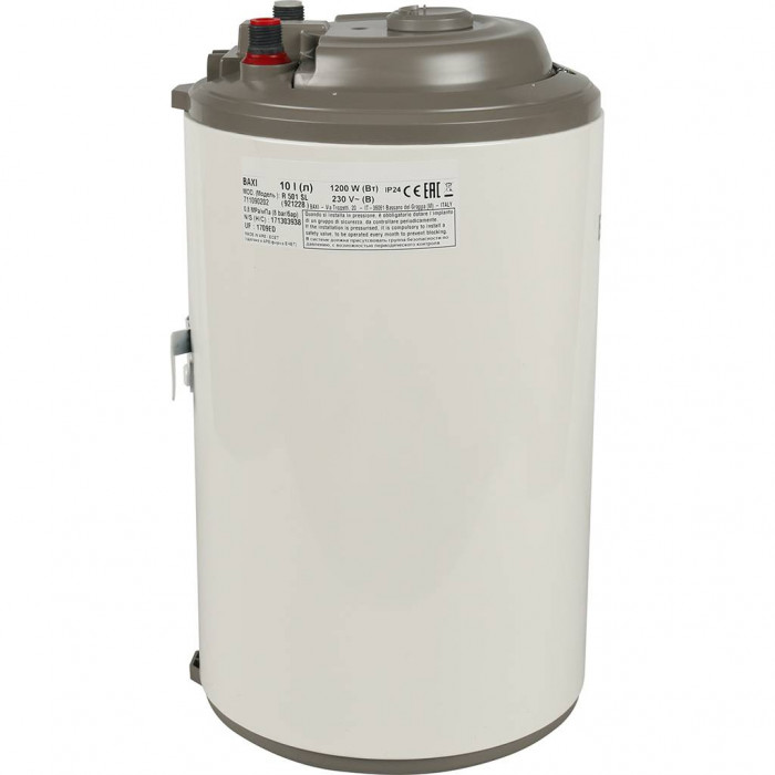 Накопительный водонагреватель Baxi EXTRA R 501 SL, 10 л