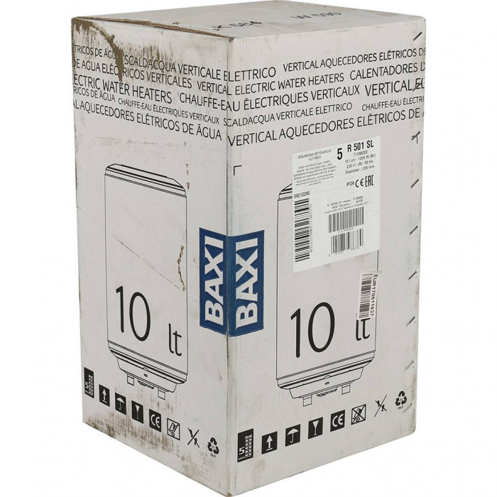 Накопительный водонагреватель Baxi EXTRA R 501 SL, 10 л