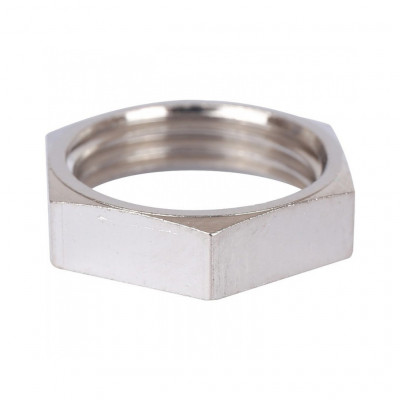 STOUT Контргайка никелированная 1/4&quot;