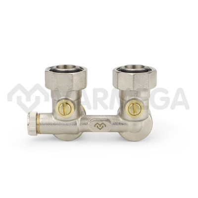 Узел нижнего подключения Varmega VM13801 3/4&quot;EKх3/4&quot;EK НР-ВР, угловой, для однотрубных систем