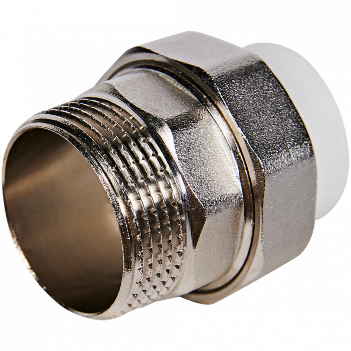 Pro Aqua PA21019 Pro Aqua d=32-1.1/4 PP-R Муфта комбинированная разъемная (американка) НР Белая