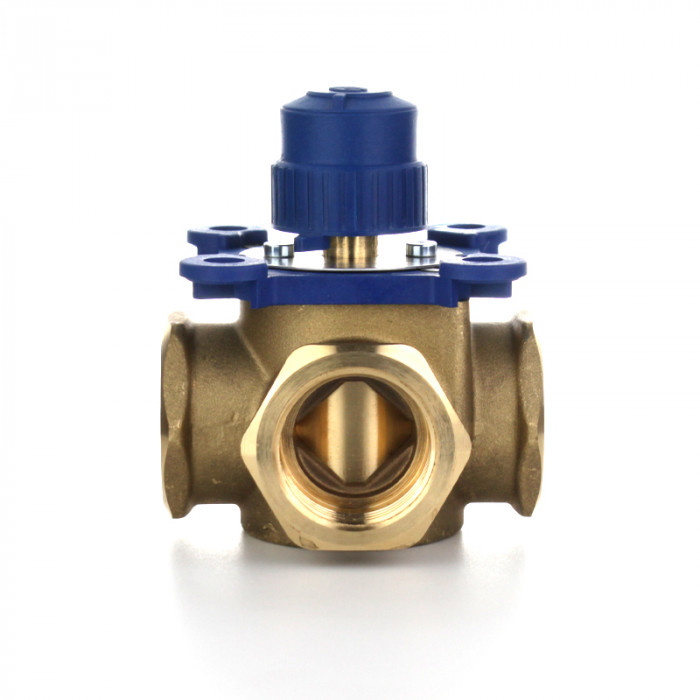 Трехходовой смесительный клапан, ВВ 1 1/4", Kvs 18