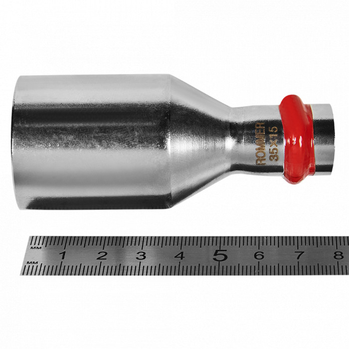 ROMMER RSS-0020-003515 Муфта переходная ВПр-НПр, 35х15, из нержавеющей стали прессовой