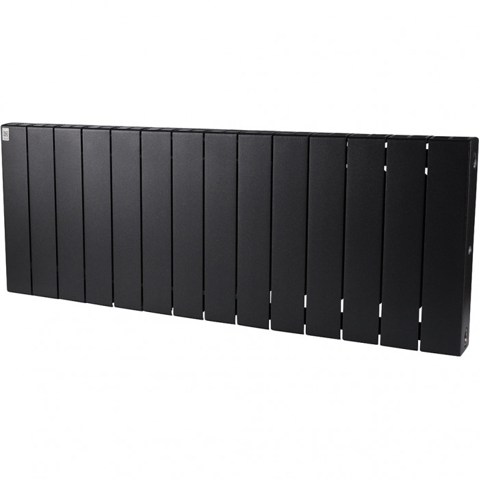 Биметаллический радиатор RIFAR SUPReMO 350, 14 секций, боковое подключение, черный