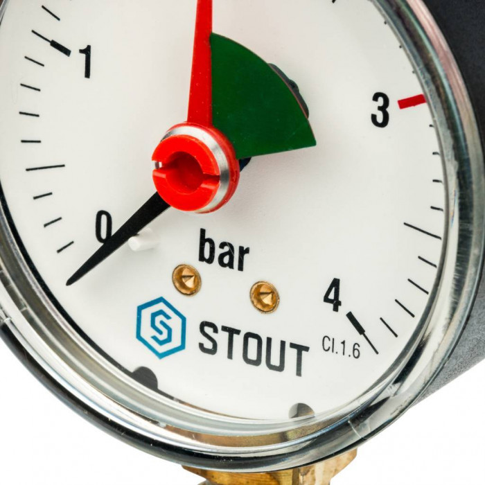 STOUT SVS-0004 Группа безопасности котла (до 50 кВт) (без теплоизоляции)