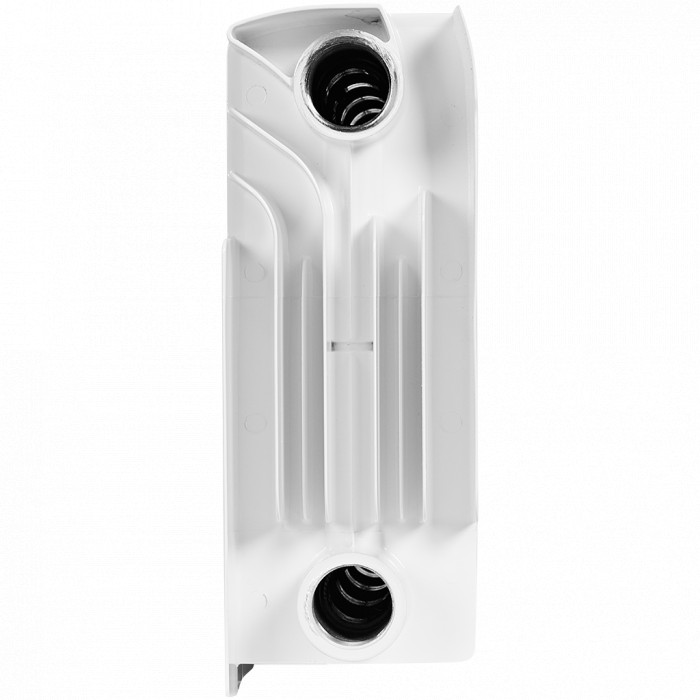 Биметаллический радиатор STOUT TITAN 200, 11 секций, боковое подключение, белый