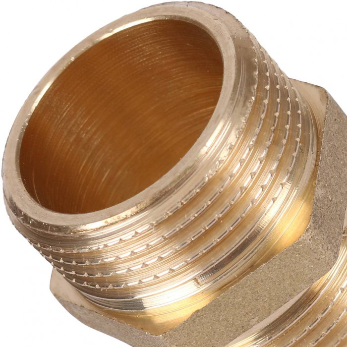 Ниппель HH TIEMME 1х1 для стальных труб резьбовой