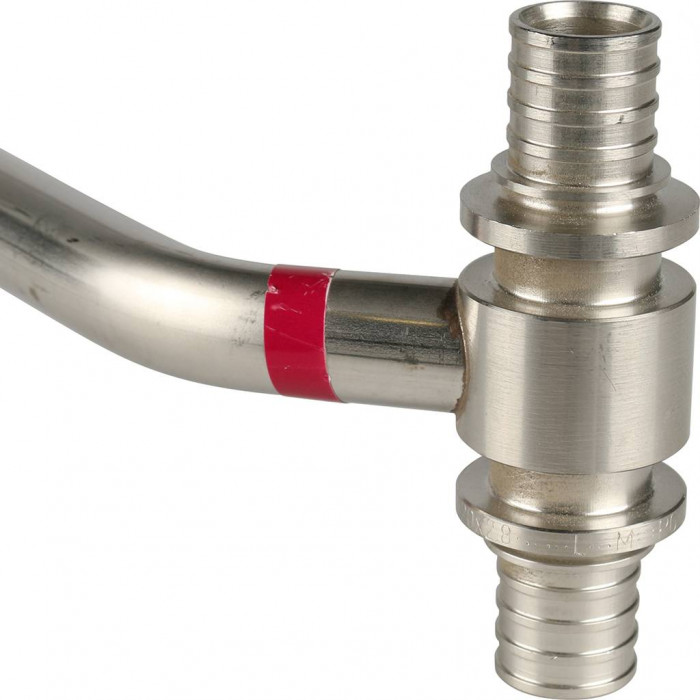 *12663121001(266312-001) REHAU RAUTITAN Трубка Т-образная Для подключения  к отопительному прибору 20/1000