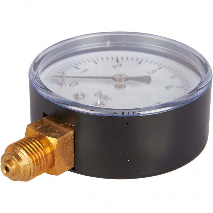 RIM-0010-630608 Манометр ROMMER радиальный. Корпус Dn 63 мм 1/4 , 0...6 бар, кл.2.5