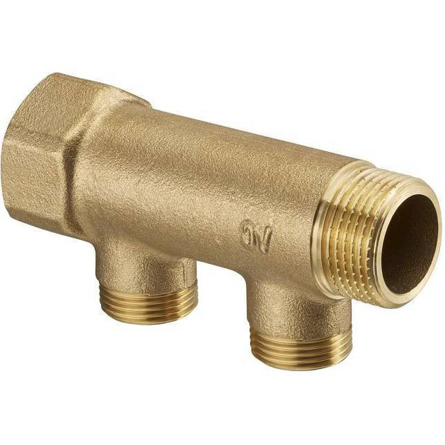 Разделитель Oventrop 1" на 2 отвода G ¾ НР