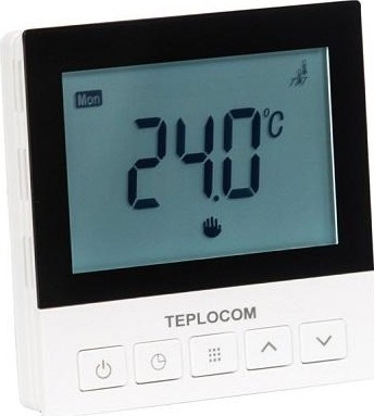 921 TEPLOCOM Термостат комнатный Teplocom TSF-Prog-220/16A