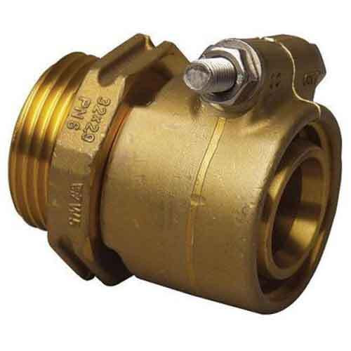 Usystems UPONOR Зажимной наконечник с наружной резьбой для полимерных труб PN10 40x5,5-R1 1/4"НР '1И