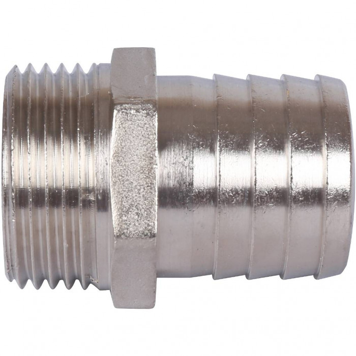 STOUT Штуцер НР никелированный 1 x30