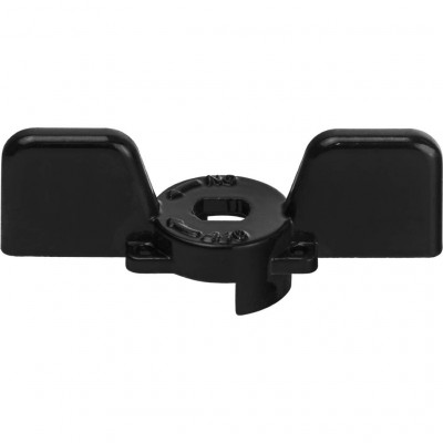 STOUT Ручка-бабочка для шарового крана STOUT 1/2&quot;-3/4&quot; (Чёрная)