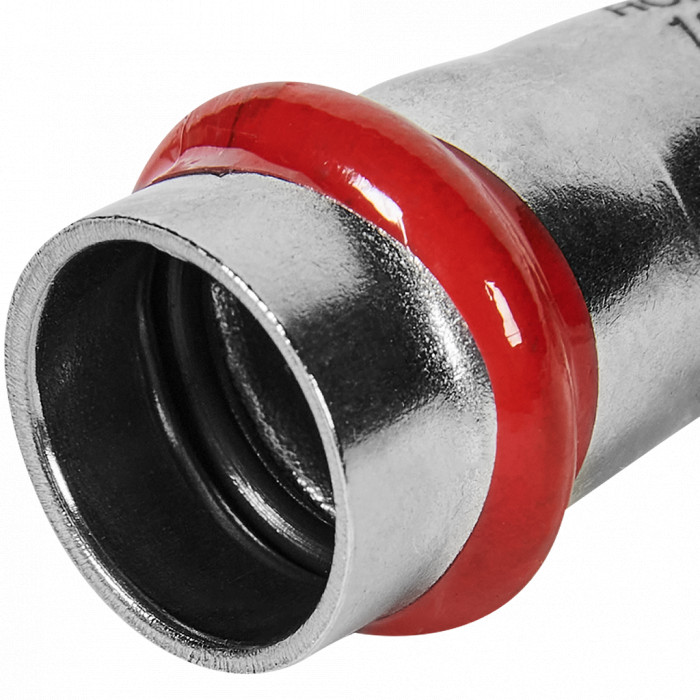 ROMMER RSS-0004-000018 ROMMER Угольник однораструбный 45°-НПр, 18, из нержавеющей стали прессовой