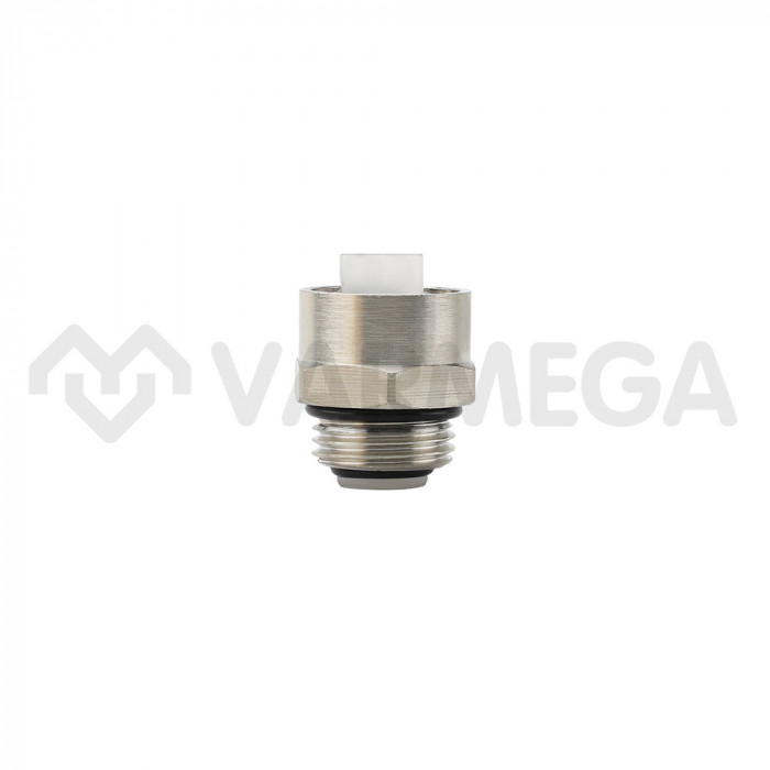 Отсекающий клапан Varmega VM13302 для автоматического воздухоотводчика 1/2" ВР-НР, никелированный
