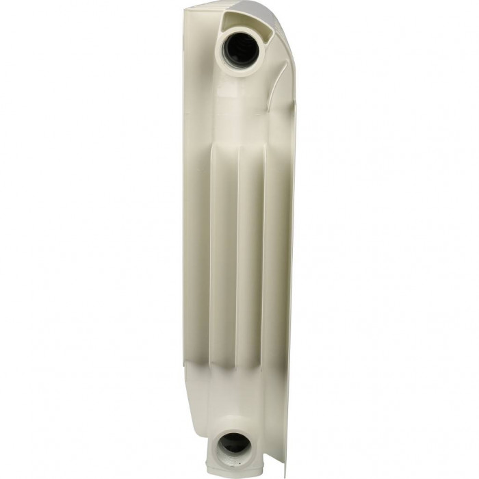 Алюминиевый радиатор Global VOX EXTRA 350, 10 секций, боковое подключение, белый