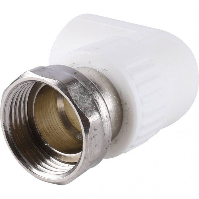 Угольник Kalde для полипропиленовых труб 20х3/4 , американка