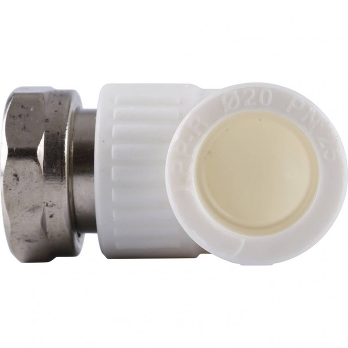 Угольник Kalde для полипропиленовых труб 20х3/4 , американка