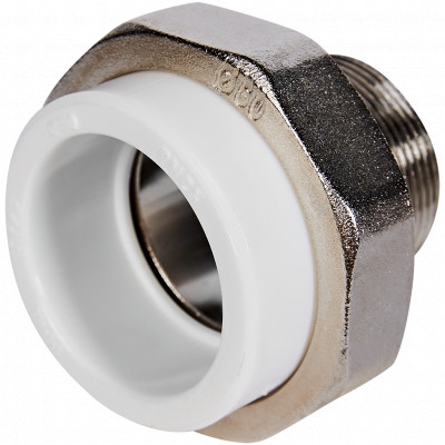 Pro Aqua PA21022 Pro Aqua d=50-1.1/2 PP-R Муфта комбинированная разъемная (американка) НР Белая