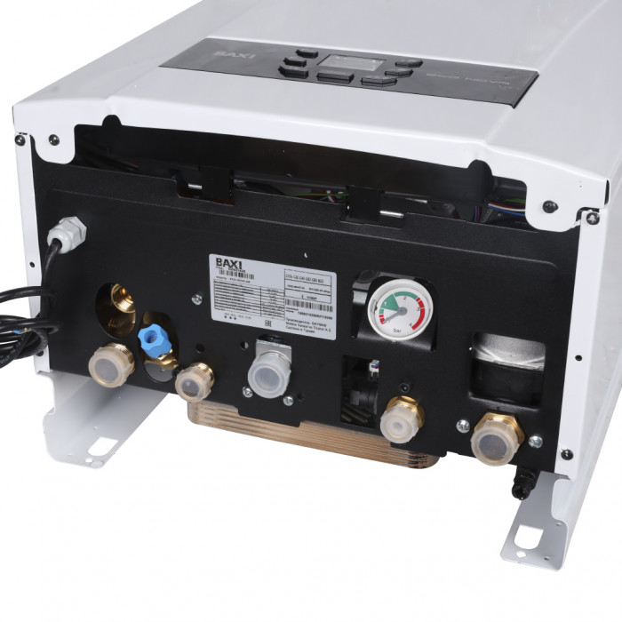 Настенный газовый котел Baxi ECO Nova 24F, турбированный, двухконтурный