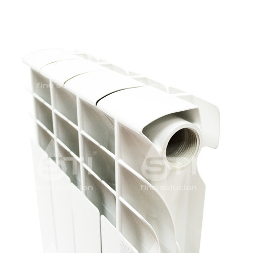 Биметаллический радиатор STI Bimetal 500/80, 4 секций, боковое подключение